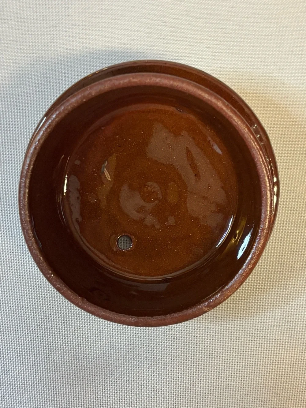 Vintage Gibsons England Tortoiseshell Teapot T720 Gold Gilt Leaf Art Deco 5.5